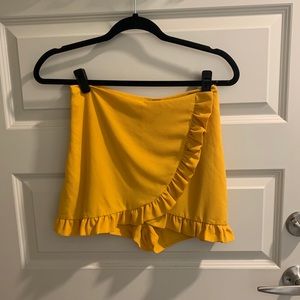 Yellow Skort